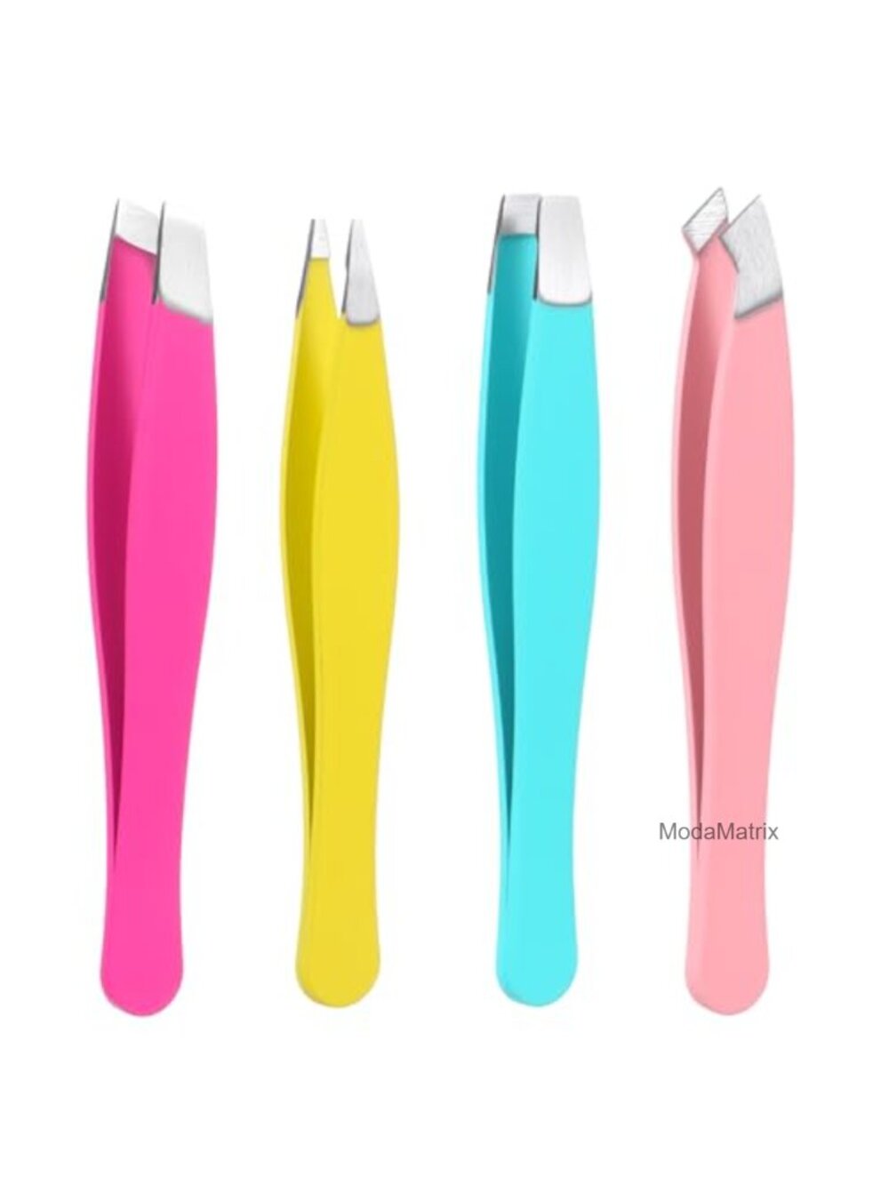 Mini Precision Tweezers Set Stainless Steel Facial Hair Eyebrow Travel Grooming